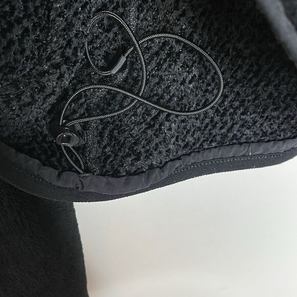 Patagonia Regulator Deep Pile Fleece Full Zip Jacket Black Womens XS Furry Fuzzy - Picture 9 of 13